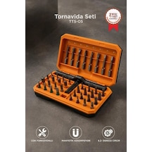 Özel Üretim Alet Çantası Hırdavat Atölye Tornavida Seti Tts05 Gri
