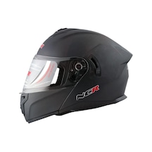 Ncr 166 Çene Açılır Motosiklet Kask Mat Siyah
