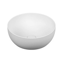 VitrA Outline Yuvarlak Lavabo 40 Cm Mat Beyaz 5992b401-0016 Krom