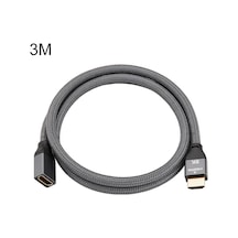 Sones Hdmı 8k 60hz Erkek - Dişi Kablo 3d Videoyu Destekler, Kablo Uzunluğu: 3m