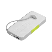 Infinitylab By - Instantgo Powerbank 10000 Mah, Lightning, Beyaz