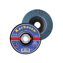Karbosan Flap Disk Zımpara 115 Mm Zirconium(40-60-80-100-120 Kum)