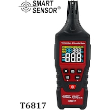 El Termometresi Sıcaklık Nem Ölçer Lcd Dijital Higro-termometre Higrometre Ölçer Yüksek Doğruluk Ölçer Test Cihazı St6817