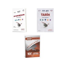 2027 Tyt Limit Ses Yazım Noktalama Soru + Ayt Tarih Video Çözümlü Soru + Anla Kazan Paragraf Deneme 3'lü Set