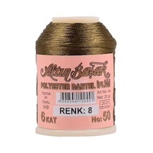 Tedar Altınbaşak Oya Ve Dantel İpi 20 Gr - Royaleks - No: 008 Najmaddin (No:1) 8.5Cm X 10.5 Cm
