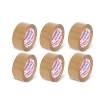 45 Mm X 100 Mt Kahve Taba Koli Bandı 24 Adet
