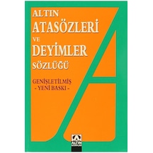 Altın Atasözleri Ve Deyimler Sözlüğü