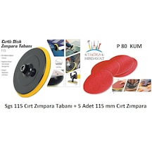Cırtlı Disk Zımpara Tabanı 180 Mm 20 Ad 1 Koli