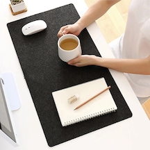 Çalışma Masası Düzenleyici Keçe Bilgisayar Mouse Pedi Mat 70x33 Cm A12