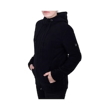Ghassy Co.Kadın Kapşonlu Fermuarlı Polar Sweatshirt 152529819