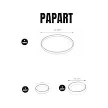 Green Bon Appetit 12 Parça 6 Kişilik Stackable Seramik Kahvaltı Takımı Lüx Sunum Seti Tabağı Beyaz