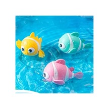 Eğlenceli Kurmalı Balık Bebek Banyo Oyuncağı 1 Adet