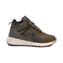 Haki Bilek Boy Kaymaz Bağcıklı Hafif Unisex Bot 2880 G Haki