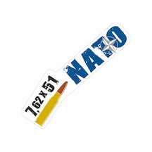 7.62x51 Nato Folyo Etiket - 21 X 6 Cm