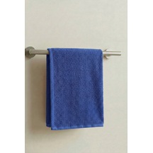 Stria Koyu Mavi El Havlusu - 60x100cm, 250gr, %100 Pamuk Mavi
