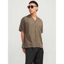 Jack & Jones Jack&jones Erkek Gömlek 12251027 Kahverengi