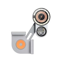 Dancemonkey A8s Tesla Araba Ekran Tabanı 15 W Kablosuz Şarj Navigasyon Braketi Siyah