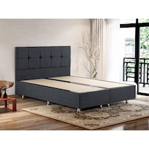 Niron Notte 100x200 Tek Kişilik Lüks Baza ve Başlık Seti Kaydırma