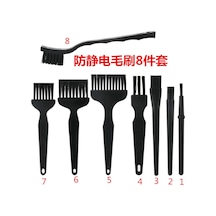 Springsun 8'li Elektrostatik Temizleme Fırçası Seti - Bilgisayar & Telefon Bakımı İçin Pratik Çözüm Diğer