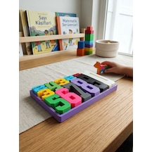 Montessori Matematik Eğitici Toplama Öğreten Sayı Blokları