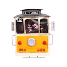 Dekoratif Metal Çerçeve Tramvay Temalı Vintage Hediyelik Arbltgsfyt9w6qeabfs