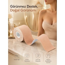 Veraura Lifestyle Toparlayıcı Göğüs Bandı Şekillendirici Ten Rengine Uygun Esnek Hassas Ciltlere Uygun Standart