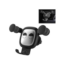 Createtech Yerçekimi Tutucu Telefon Siyah Karikatür Hava Gözler Firar Desen Dağı Büyük Araba Zj 1 Adet