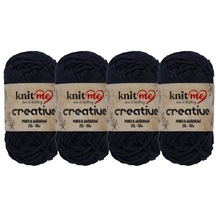 Knit Me Creative 25gr 60mt 4'lü Paket 1002 Lacivert