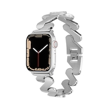 Watch 40mm Kordon Uyumlu Krd-80 Metal Strap Kayış Ardx- Gümüş
