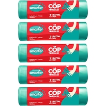 Smarter 5'li Battal Boy Çöp Torbası Çöp Poşeti