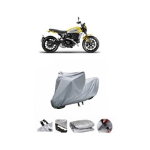 Ducati Scrambler Icon Su Geçirmez Gri Motosiklet Brandası