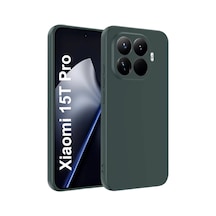 Xiaomi Mi 15t Pro Uyumlu First Silikon - Koyu Yeşil