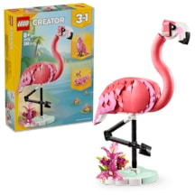 LEGO® Creator 3’ü 1 Arada Vahşi Hayvanlar: Pembe Flamingo 31170 - 8 Yaş ve Üzeri Çocuklar için Yaratıcı Oyuncak Yapım Seti (288)