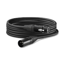 Midex Mcb-5x Kaliteli Stereo Mikrofon Kablosu Xlr + Xlr 5 Metre Siyah Renk