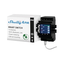 Shelly Pro 4PM Dört Kanal Enerji Ölçer Röle