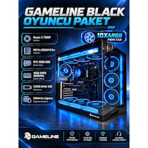 Gameline LEON R5-7500F 16 GB 512 GB NVMe SSD RTX5060 Free Dos Masaüstü Oyuncu Bilgisayarı