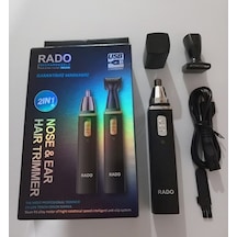 Rado Rd-3138 Şarjlı Kulak Burun Kıl Temizleme Tıraş Makinesi