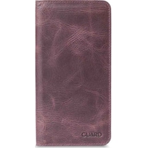 Guard Antik Bordo Telefon Girişli El Portföyü Antik Bordo