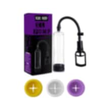 Truva Shop Penis Pump Men Vakumlu Penis Pompası + 3 Renk Silikon Başlık