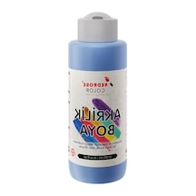 Açık Mavi Akrilik Boya, 120 Ml Kapasite 0,15 L