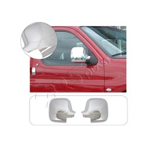 Peugeot Partner Uyumlu 1996-2008 Ayna Kapağı 2 Parça Abs Krom Kaplama