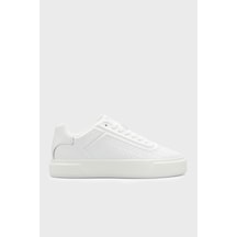 Calvin Klein Logolu Sneaker Ayakkabı Hm0hm021320lb Erkek Ayakkabı Hm0hm02132 0lb Beyaz