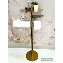 Lisa Plus Banyo Organizeri,tuvalet Kağıtlık, Havluluk Gold Gold