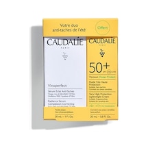 Caudalie Vinoperfect Serum Suncare Set Leke Karşıtı Serum Güneş K