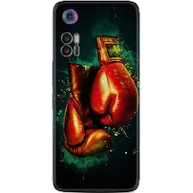 Tcl 30 Kılıf Silikon Desen Boks Eldiveni 1763