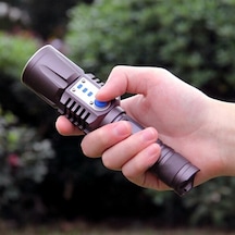 Baretta Brs18 Oto Şarjlı T6 Led 3000 Lümen El Feneri Açık Kahverengi