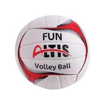 Altis Fun No 5 Voleybol Topu Beyaz Kırmızı Beyaz - Kırmızı