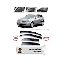 Nissan Almera HB Cam Rüzgarlığı 4lü 2000-2008 Arası