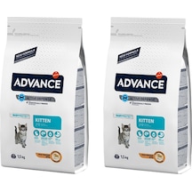 Advance Tavuklu Yavru Kedi Maması 2 x 1500 G