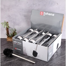 Tohana Metal Saplı Yedek Tuvalet Fırçası 42x38x16 Cm Çok Renkli